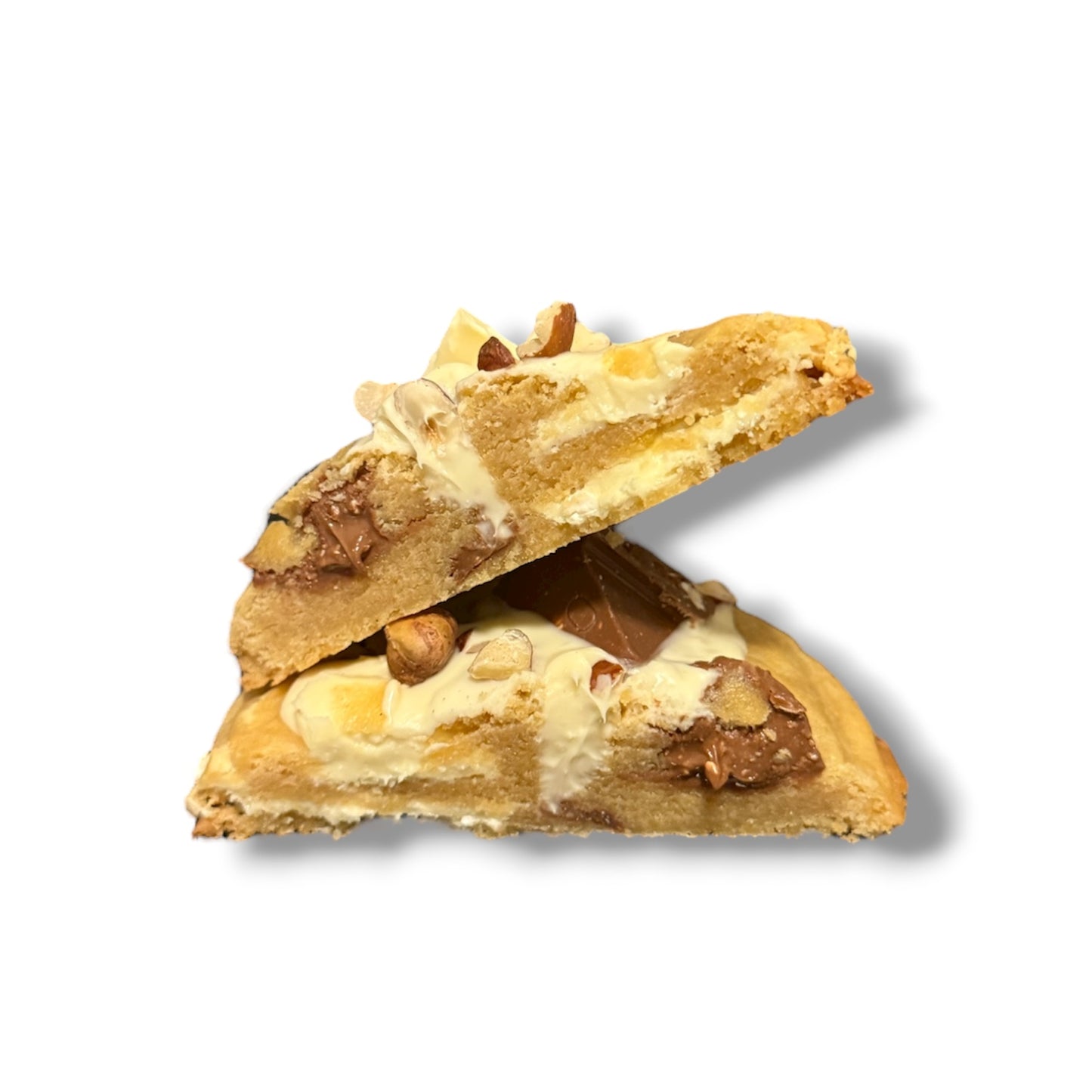 Toblerone Hazelnoot Cookie – Wit & Melkchoco