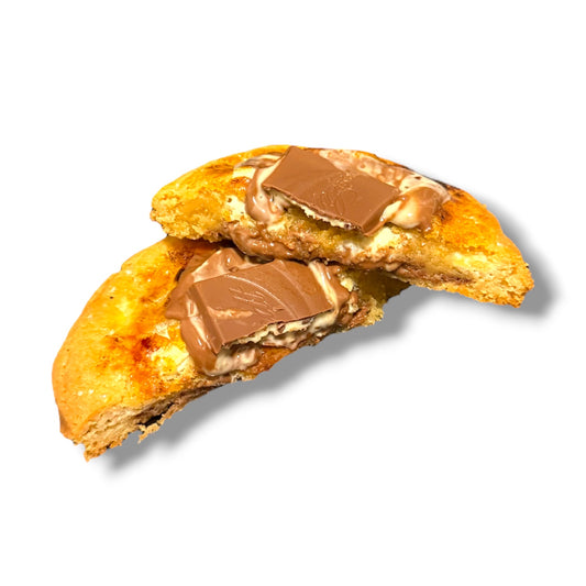 Crème Brûlée Cookie – Witte Chocolade & Lindt Crème Brûlée