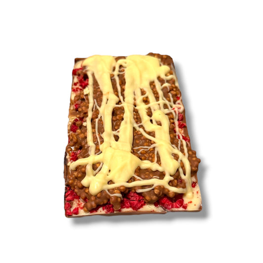 Raspberry Gepofte Quinoa Reep