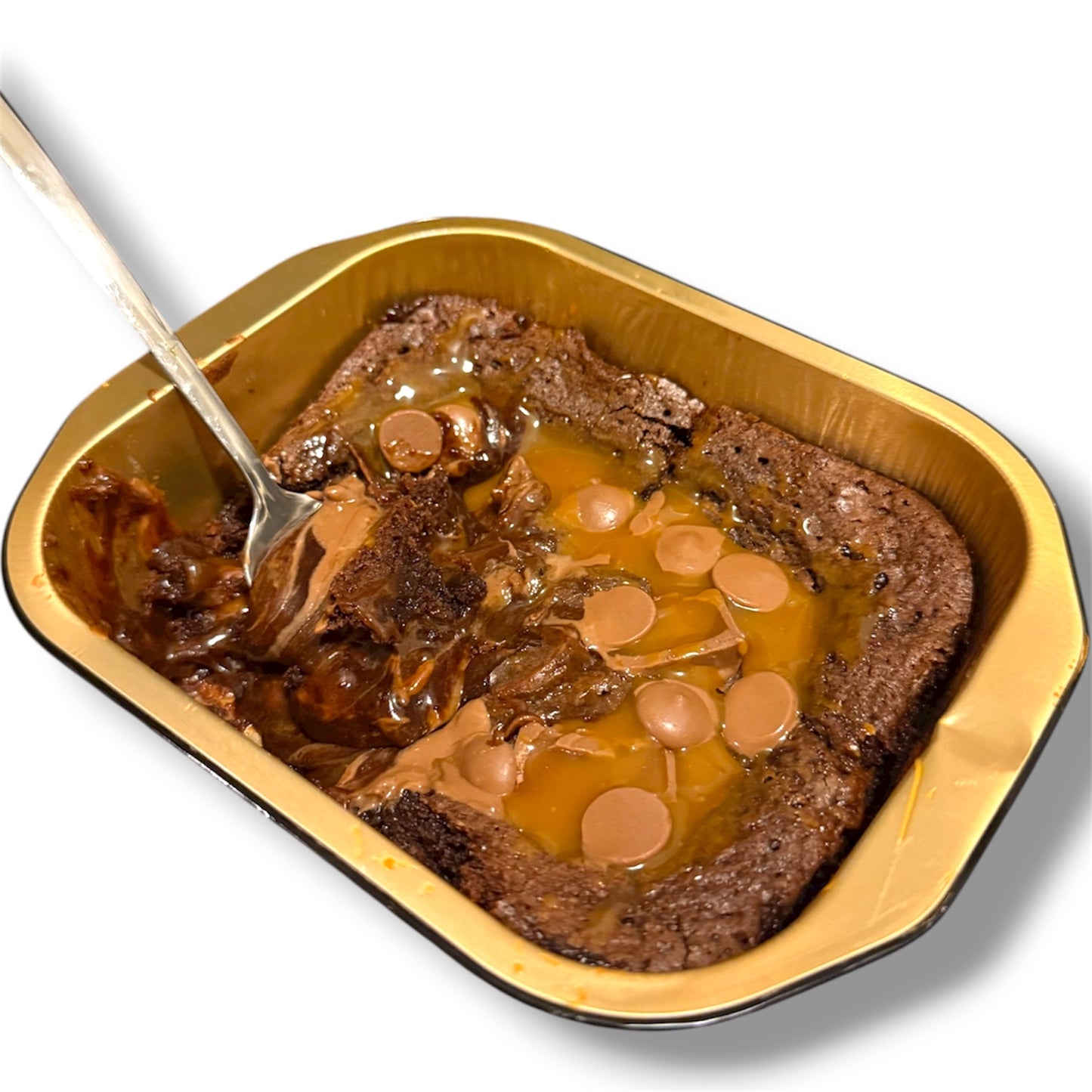Rolo Salted Carmel Pan Brownie