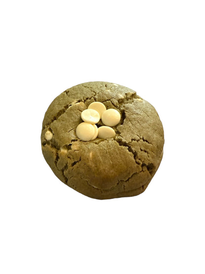 matcha green cookies white chocolate
