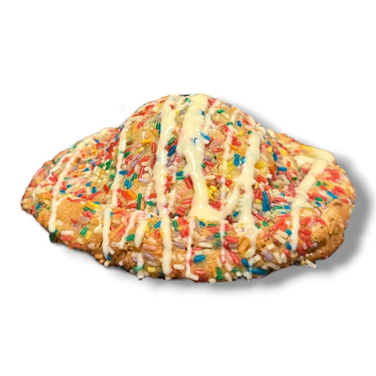 Cake ’n Cookie Birthday Cake – White Choco Funfetti