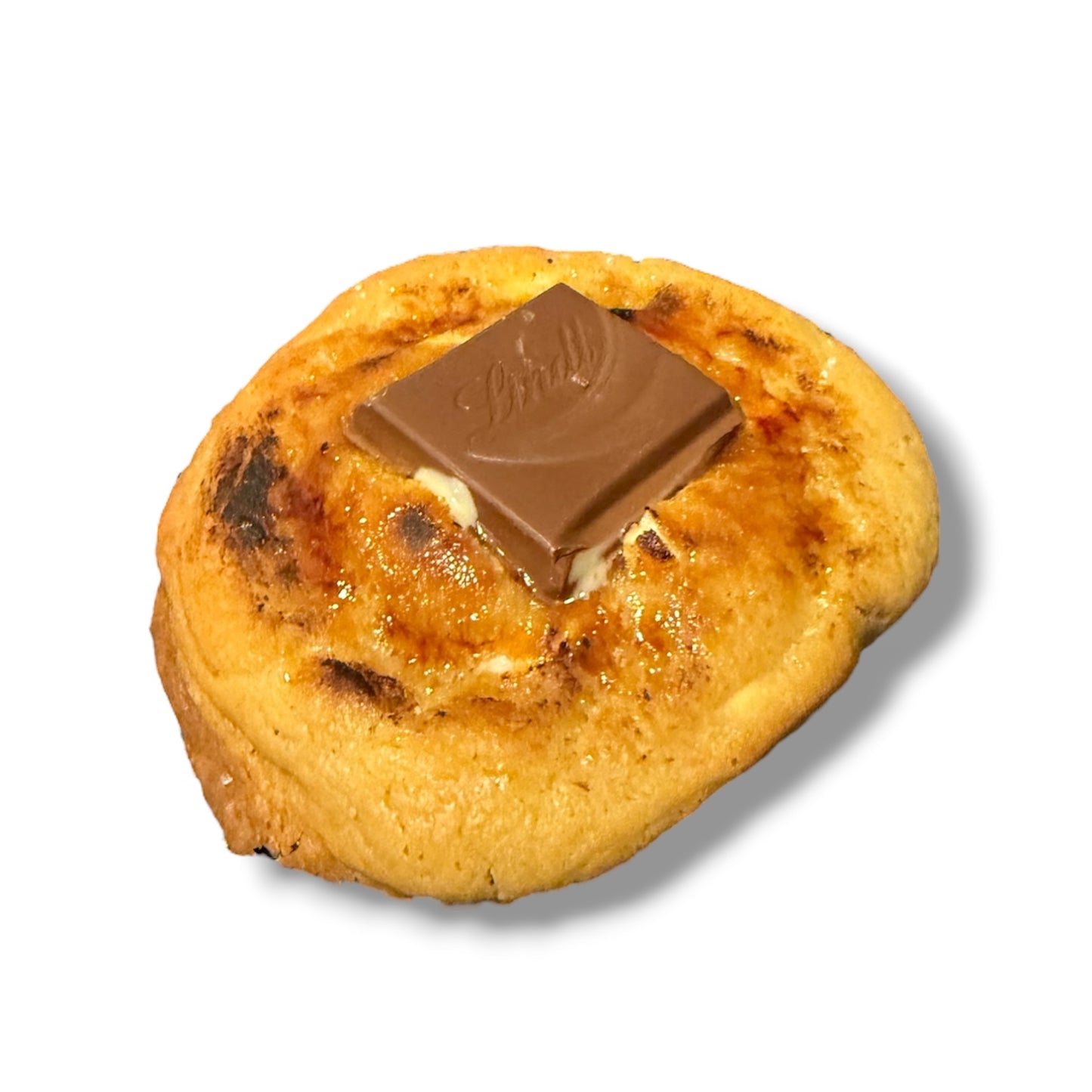 Crème Brûlée Cookie – Witte Chocolade & Lindt Crème Brûlée
