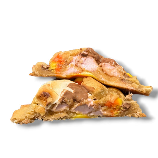 Loaded Rocky Road Candy Corn Cookie