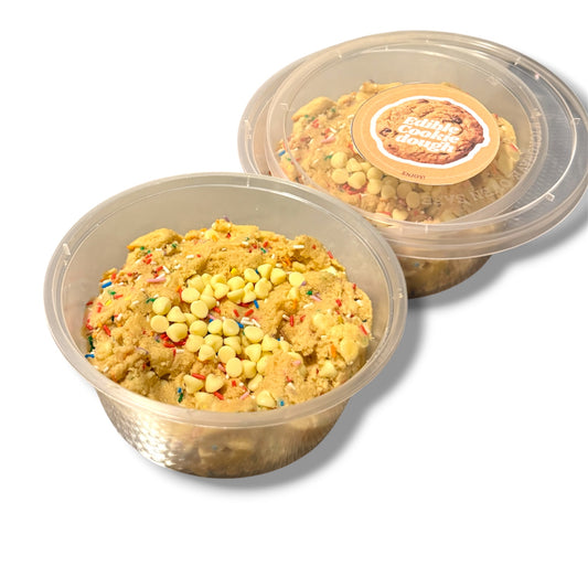 Edible Cookie Dough Birthday Cake White Chocolate