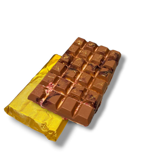 Raspberry Gepofte Quinoa Reep